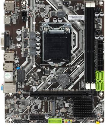 Ant Value H61MAD3-N LGA1155 Intel 2nd and 3rd Gen i3/i5/i7 DDR3, M.2 NVMe, Gaming mATX LGA 1155Socket Micro-ATX Intel H61 Chipset DDR3 Motherboard for Desktop