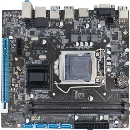 Foxin FMB H110 LGA1151 with Dual DDR4, NVME Slot, Max 32GB Memory, USB 3.0, HDMI LGA1151Socket ATX Intel H110 Chipset DDR4 Motherboard for Desktop, Server, Workstation