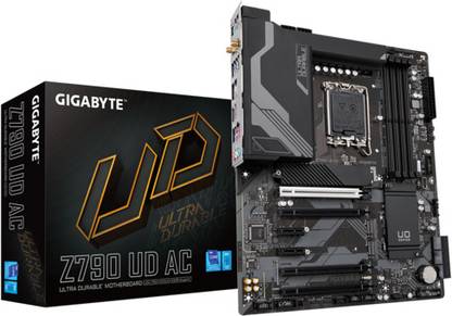 GIGABYTE Z790 UD AC LGA 1700Socket ATX Intel Z390 Chipset DDR5 Motherboard for Desktop