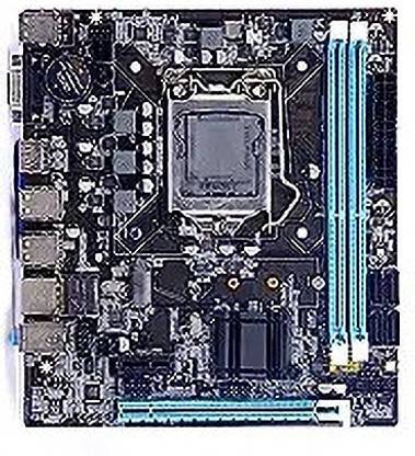 EVM EVMH61-DDR3 WITH NVME PORT LGA 1155Socket Micro-ATX Intel H61 Express Chipset DDR3 Motherboard for Desktop