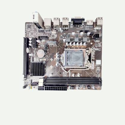 GEONIX H-61 MOTHERBOARD COMBO WITH CORE I5-2ND GEN PROCESSOR,CPU FAN, 4GB DDR3 RAM, LGA 775Socket ATX Intel H61 Chipset DDR3 Motherboard for Desktop