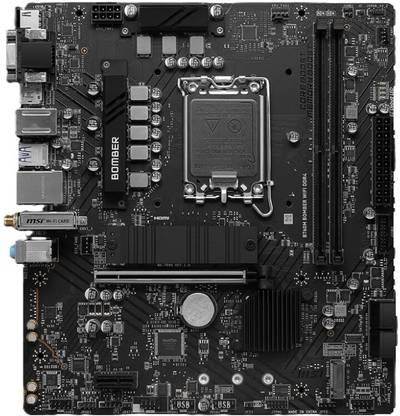 MSI B760M BOMBER WIFI DDR4 LGA 1700Socket Micro-ATX Intel B760 Chipset DDR4 Motherboard for Desktop