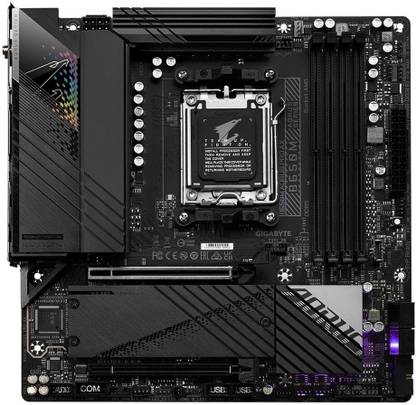 GIGABYTE B650M AORUS PRO AX, Dual Channel DDR5, Unparalleled Performance AM5Socket Micro-ATX AMD B650 Chipset DDR5 Motherboard for Desktop