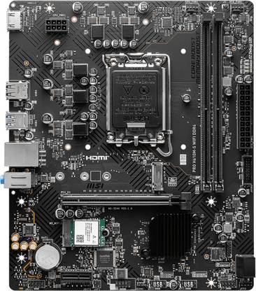 MSI PRO H610M-S WIFI BT DDR4 AM4Socket Micro-ATX Intel H61 Chipset DDR4 Motherboard for Desktop