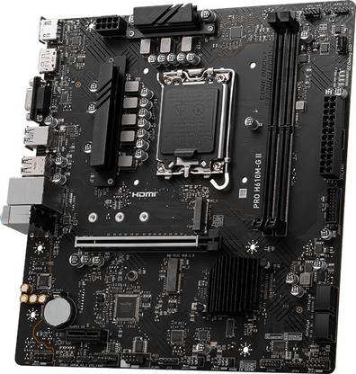 MSI PRO H610M-G WIFI BT ddr5 AM4Socket Micro-ATX Intel H610 Chipset DDR5 Motherboard for Desktop