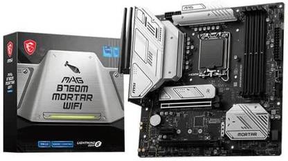 MSI MAG B760M MORTAR I m-ATX I Socket LGA 1700 I DDR5 Gaming LGA 1700Socket Micro-ATX Intel B760 Chipset DDR5 Motherboard for Desktop