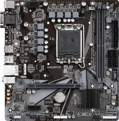 GIGABYTE H610M S2 V2 DDR4 Intel® H610 Express Chipset LGA 1700Socket Micro-ATX Intel H610 Chipset DDR4 Motherboard for Desktop