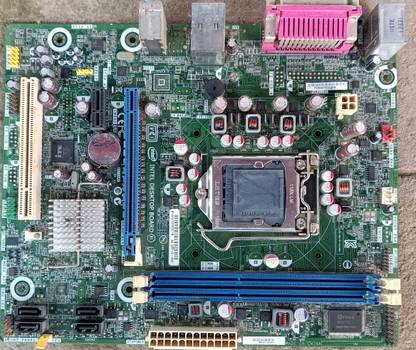 Dtech Intel H61 LGA 1155Socket Mini-ATX Intel H61 Chipset DDR3 Motherboard for Desktop