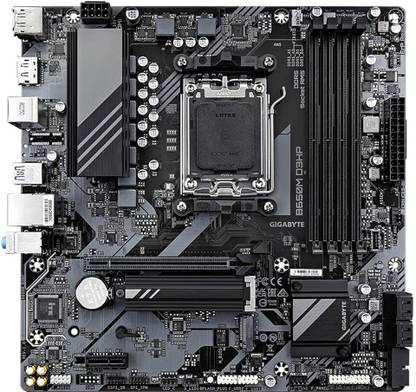 GIGABYTE B650M D3HP AM5/ LGA 1718/ AMD/ B650/ Micro ATX/ DDR5 AM5Socket Micro-ATX AMD B650 Chipset DDR5 Motherboard for Desktop