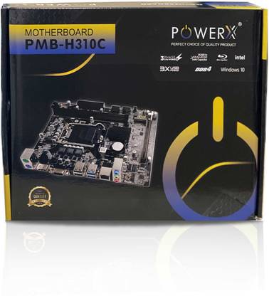 powerx H310 DDR4 LGA1151Socket Micro-ATX Intel H310C Chipset DDR4 Motherboard for Desktop