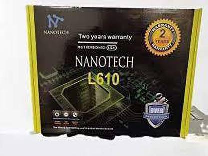 Nanotech 610 LGA 1155Socket Nano-ITX Intel H61 Chipset DDR3 Motherboard for Desktop