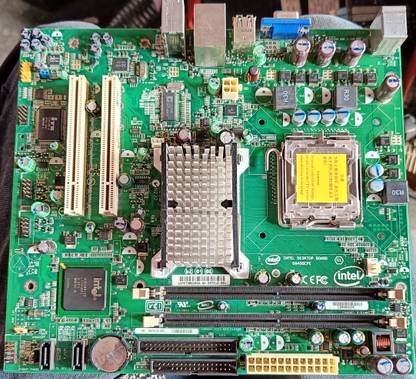 Dtech Intel D945GCPE LGA 775Socket MicroBTX Intel 945GC Chipset DDR2 Motherboard for Desktop