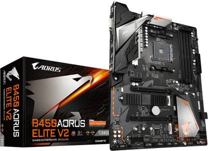 GIGABYTE B450-Aorus Elite V2 AM4Socket Micro-ATX AMD B450 Chipset DDR4 Motherboard for Desktop