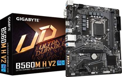 GIGABYTE B560M-H V2 INTEL CPU onboardSocket Micro-ATX Intel B560  Chipset DDR4 Motherboard for Desktop