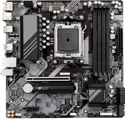 GIGABYTE B650M K AM5Socket Micro-ATX AMD B650 Chipset DDR5 Motherboard for Desktop