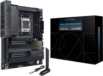 ASUS PROART X670E CREATOR WIFI AM5Socket ATX AMD X670 Chipset DDR5 Motherboard for Desktop
