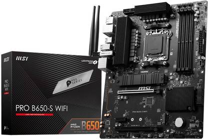 MSI B650-S WIFI AM5Socket ATX AMD B650 Chipset DDR5 Motherboard for Desktop