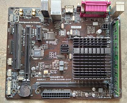 Dtech Gigabyte GA-N3050M-D3P INTEL CPU onboardSocket Mini-ATX Intel C606 Chipset DDR3 Motherboard for Desktop