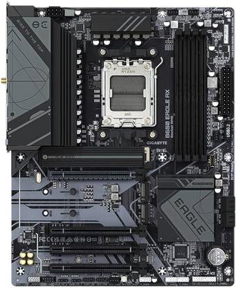 GIGABYTE B650 Eagle AX AM5 LGA 1718 AMD B650 ATX, DDR5 AM5Socket Micro-ATX AMD B650 Chipset DDR5 Motherboard for Desktop