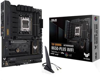 ASUS TUF GAMING B650-PLUS WIFI AM5Socket ATX AMD B650 Chipset DDR5 Motherboard for Desktop