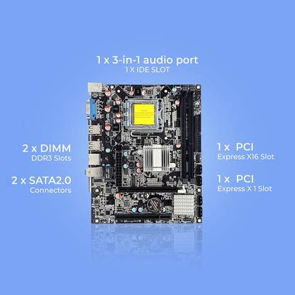 RashMove FMB-G41 SOcket 775 LGA 775Socket ATX Intel G41 Chipset DDR3 Motherboard for Desktop