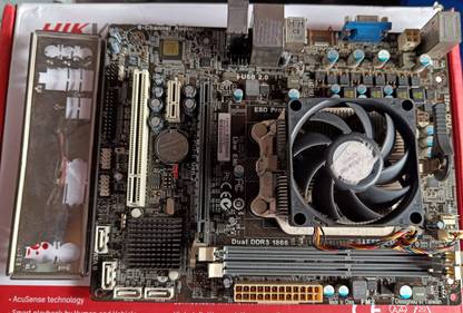 Dtech ECS Acer A55F2 With AMD A8 5500 FM2+, FM2Socket Mini-ATX AMD A55 Chipset DDR3 Motherboard for Desktop