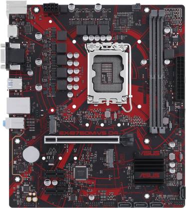ASUS EX-B760M-V5-D4 LGA 1700Socket Micro-ATX Intel B760 Chipset DDR4 Motherboard for Desktop