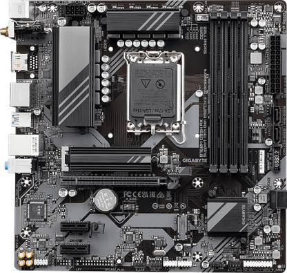 GIGABYTE B760M DS3H AX DDR5 Intel® B760 Express Chipset LGA 1700Socket Micro-ATX Intel B760 Chipset DDR5 Motherboard for Desktop