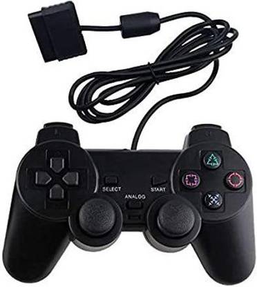 GAMESGURU Ps-2 Wired Dualshock Remote Controller For Playstation-2 Generic (Black)  Motion Controller