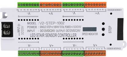 Auslese 32CH LED Motion Sensor Controller for LED Staircase Strip Lighting  Motion Controller