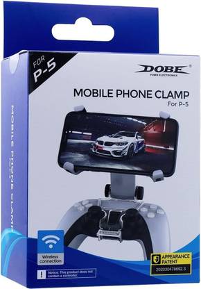 HG WORLD Dobe Ps5 Mobile Phone Clamp TP5-0527B Bracket Holder | Adjustable Stand  Motion Controller