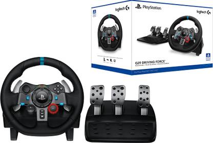 Logitech G29 Driving Force Racing Wheel Floor Pedals  Motion Controller