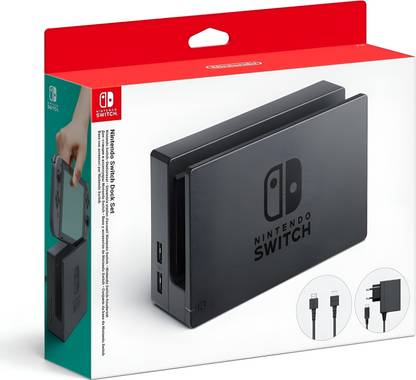HG WORLD Dobe Nintendo Switch Dock Set	| Easy slide-in design |  Motion Controller