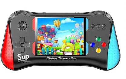 TTH X7M Classic Retro Handheld Console with Gamepad - 3.5In HD Screen Video Game  Motion Controller