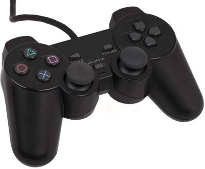 tsw PS2 DUAL SHOCK WIRED CONTROLLER ANALOG JOYSTICK COMPATIBLE FOR PS2 CONSOLE Motion Controller