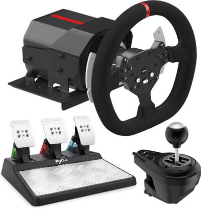 PXN V10 Force Feedback Gaming Racing Wheel with Magnetic Pedals  Motion Controller