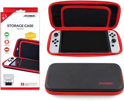 HG WORLD Dobe Storage Case for Nintendo Switch OLED TNS-1130 | HEAVY DUTY RUGGED CASE  Motion Controller