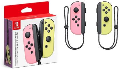NINTENDO Switch Joy Con Pastel Pink Pastel Yellow  Motion Controller