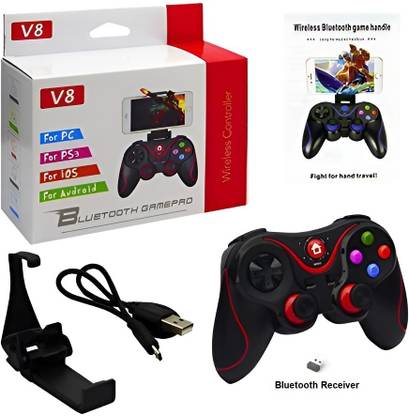 HG WORLD V8 Wireless Gaming Pad Bluetooth Game Controller Best Value Gaming Remote Bluetooth  Gamepad
