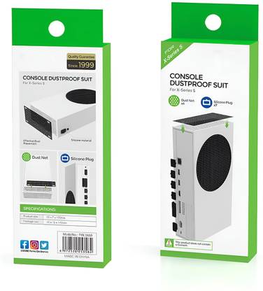 HG WORLD Dobe Xbox Series S Dust Proof Cover Kit TYX-0669 |Protects from Dust-Water Vapor  Motion Controller