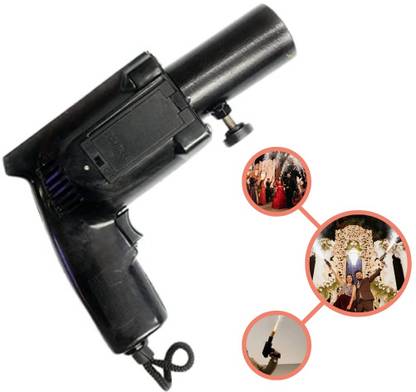 Baba Collection Wedding Cold Pyro Toy Gun Sparkular Gun  Motion Controller