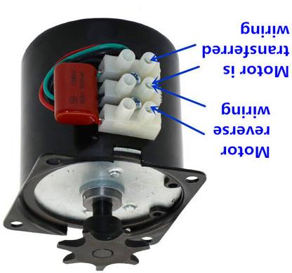 TM&W 14watt automatic egg turning motor for bigger size egg incubator Synchronous Motor