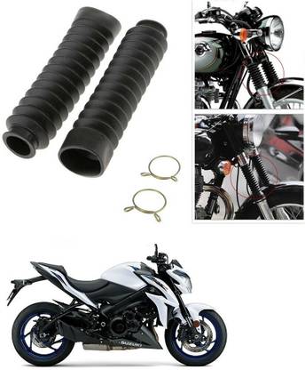 SRPHERE Motorcycle Front Fork Cover Shock Protector Dust Guard For Suzuki GSX S1000 Motorcycle Fork Cover