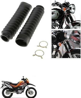 SRPHERE Motorcycle Front Fork Cover Shock Protector Dust Guard For Hero Impulse Motorcycle Fork Cover