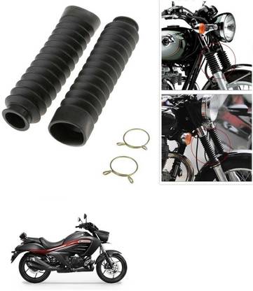 SRPHERE Motorcycle Front Fork Cover Shock Protector Dust Guard For Suzuki Intruder Motorcycle Fork Cover