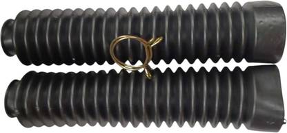 VTAuto Black Fork Boot Universal 23 Line Motorcycle Fork Cover