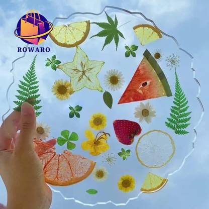 rowaro Silicone Fondant & Gum paste Mould Resin Mould Resin Jewellery Making Mould Silicone Resin Mould for Ornaments Reusable Flexible Easy to Use, 12 Shape White Pack 1