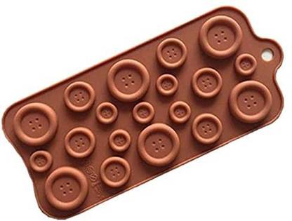 Surety Silicone Chocolate Mould 19 - Button Shape (Small, Medium, Large Size)