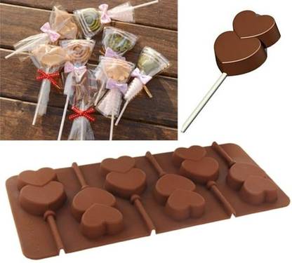 shizal Silicone Chocolate Mould Lollipop shape