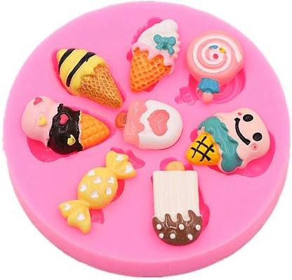 CraftialCurve Silicone Fondant & Gum paste Mould 1